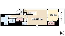 ダイワシティー中村公園 1LDKの間取図画像