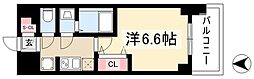 SEASONFLATSCHIKUSA 1Kの間取図画像