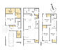 間取り：間取り：3SLDK、建物面積147.98?※S＝サービスルーム（納戸）