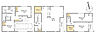 その他：建物プラン例　建物価格2200万円、建物面積124.99?（車庫面積12.44?含む）