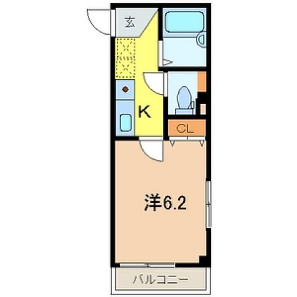 ＪＣ　ＰＡＲＫみずほ台 ｜埼玉県富士見市東みずほ台２丁目(賃貸マンション1K・4階・20.30㎡)の写真 その2