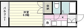 緑風館  ｜ 埼玉県富士見市東みずほ台１丁目（賃貸アパート1K・2階・19.80㎡） その2