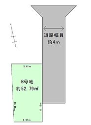 物件画像 住吉区住吉１丁目B号地　建築条件なし売り土地