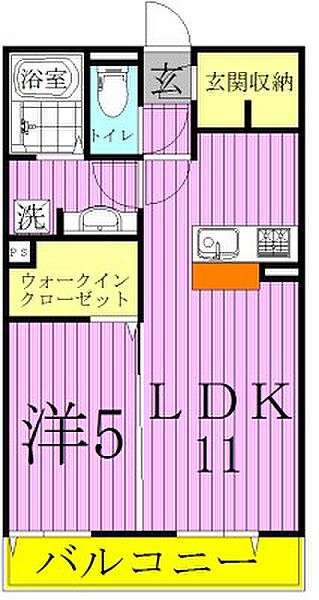 東京都足立区西加平１丁目(賃貸アパート1LDK・3階・41.29㎡)の写真 その2