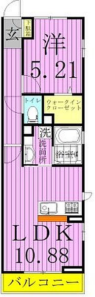 東京都足立区本木１丁目(賃貸アパート1LDK・3階・40.29㎡)の写真 その2