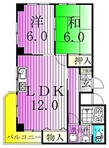 竹の塚ローヤルコーポ  ｜ 東京都足立区伊興５丁目（賃貸マンション2LDK・1階・49.41㎡） その2