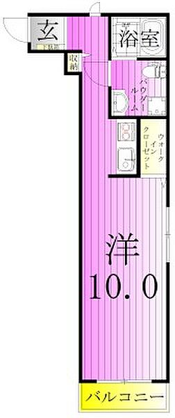 Sfida西新井 ｜東京都足立区西新井１丁目(賃貸マンション1R・2階・27.44㎡)の写真 その2