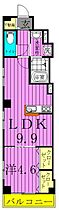 東京都足立区梅田２丁目（賃貸マンション1LDK・4階・36.17㎡） その2