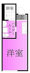 BoaSorte五反野 1階ワンルームの間取り