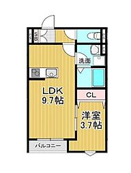 La-Crea LKS（ラクリエ・エルケーエス） 2階/-