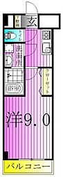 GrandeCarro 1Kの間取図画像