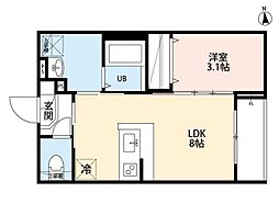 クロワッサン六町 1階