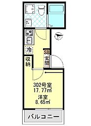 プルミア梅島 1階