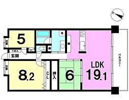間取図画像 3LDK