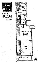 ＤＯＲＦ21ＳＵＭＩＫＡ 2階1LDKの間取り