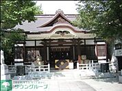 鳥越神社 1190m
