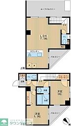 プライムアーバン日本橋人形町 2LDKの間取図画像