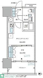 江東区大島4丁目マンション 1DKの間取図画像