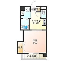 プレサンスフジ  ｜ 大阪府大阪市西成区潮路２丁目（賃貸マンション1K・4階・27.75㎡） その2