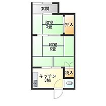 千本北2丁目水野アパート  ｜ 大阪府大阪市西成区千本北２丁目（賃貸アパート2K・1階・23.00㎡） その2