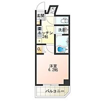 K-フロント  ｜ 大阪府大阪市西成区岸里東２丁目（賃貸マンション1K・2階・22.11㎡） その2