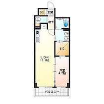 メゾンドール天下茶屋I  ｜ 大阪府大阪市西成区天下茶屋３丁目（賃貸マンション1LDK・1階・42.35㎡） その2