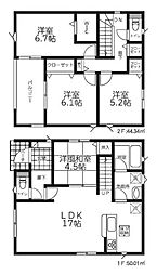 物件画像 越谷市大字南荻島第22　4号棟/全4棟　新築戸建