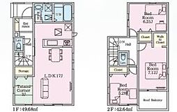 物件画像 越谷市大字上間久里23-1期　新築戸建