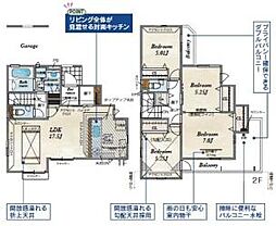 物件画像 越谷市大字大里　10号棟/全14棟　新築戸建