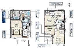 物件画像 越谷市大字大里　8号棟/全14棟　新築戸建