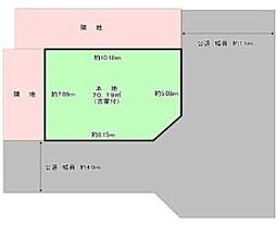 物件画像 越谷市大字上間久里　土地