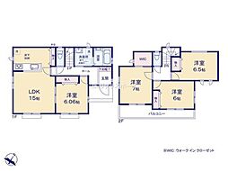 春日部市備後東2期　Ｅ号棟/全8棟　新築戸建