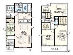 物件画像 越谷市大字三野宮4期　2号棟/全5棟　新築戸建