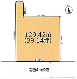 物件画像 越谷市千間台東 土地