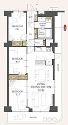 シャルム北越谷B棟