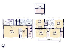 春日部市中央 1号棟/全2棟 新築戸建