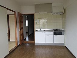 JR常磐線 取手駅 徒歩2分の賃貸マンション 7階2DKのリビング/ダイニング