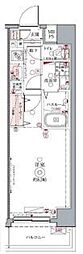 クレヴィスタ光が丘 1Kの間取図画像