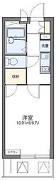 アヴァンティ 1Kの間取図画像