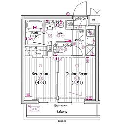 ガーラ練馬グランドステージ 1DKの間取図画像