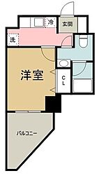 HF上石神井レジデンス 1Kの間取図画像