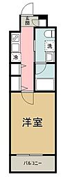 リヴシティ大泉学園 1階1Kの間取り