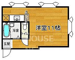 フローレス北山 403号室 ｜ 京都府京都市北区紫竹上ノ岸町（賃貸マンション1R・4階・25.00㎡） その2