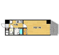 ソレーユコニシ 1Kの間取図画像
