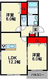 プレステージ穂波東 2階