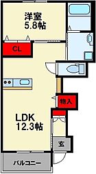 ベルエキップエム飯塚 1階