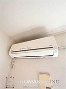 各部屋にエアコンが付いています！