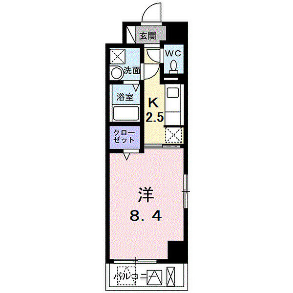 百舌鳥梅町3丁マンション 401｜大阪府堺市北区百舌鳥梅町3丁(賃貸マンション1K・4階・29.88㎡)の写真 その2