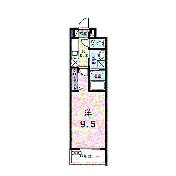 ジュネス　エトワール 207｜大阪府守口市八雲西町1丁目(賃貸アパート1K・2階・28.87㎡)の写真 その2