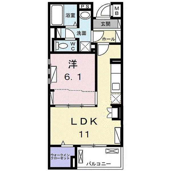 加守町2丁目マンション 105｜大阪府岸和田市加守町2丁目(賃貸マンション1LDK・1階・41.94㎡)の写真 その2